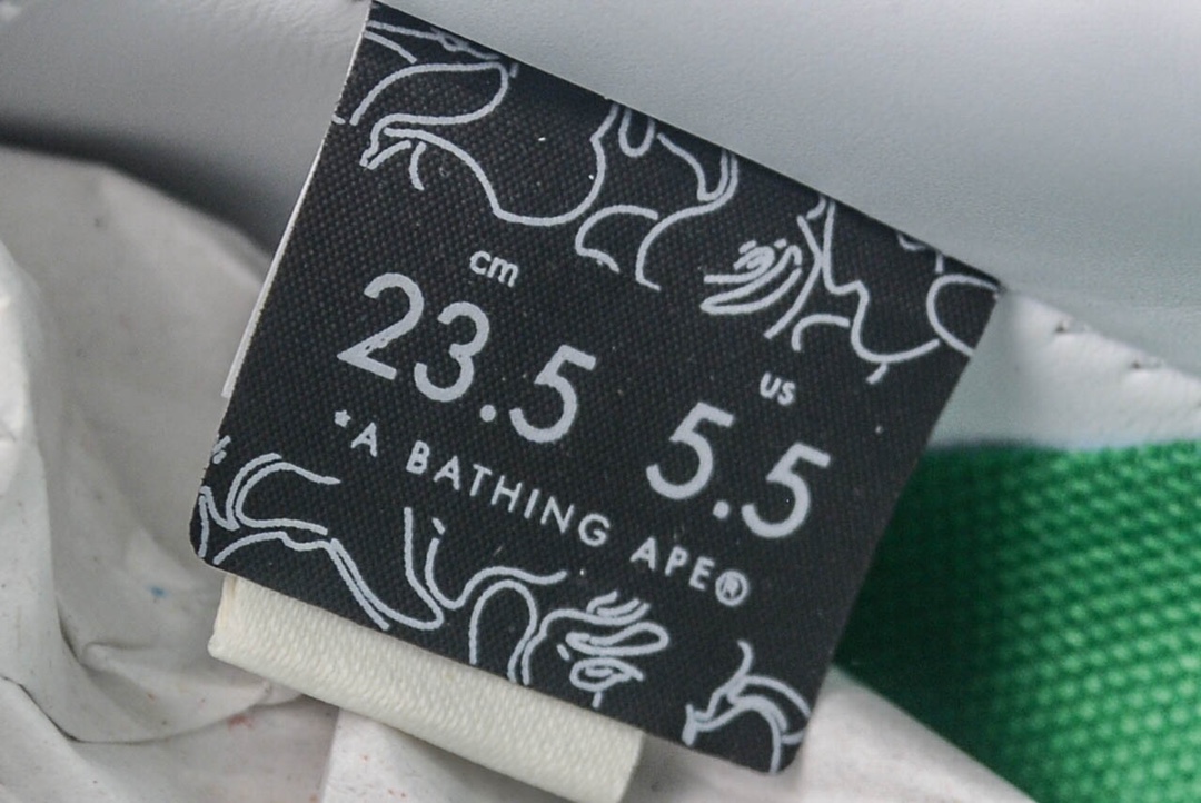 A Bathing Ape Bape Sta Low Green