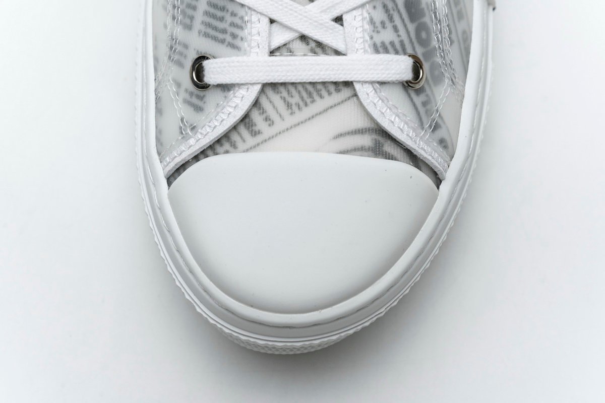 Converse Dupes Dior B23 Oblique Transparency High H565 White Black
