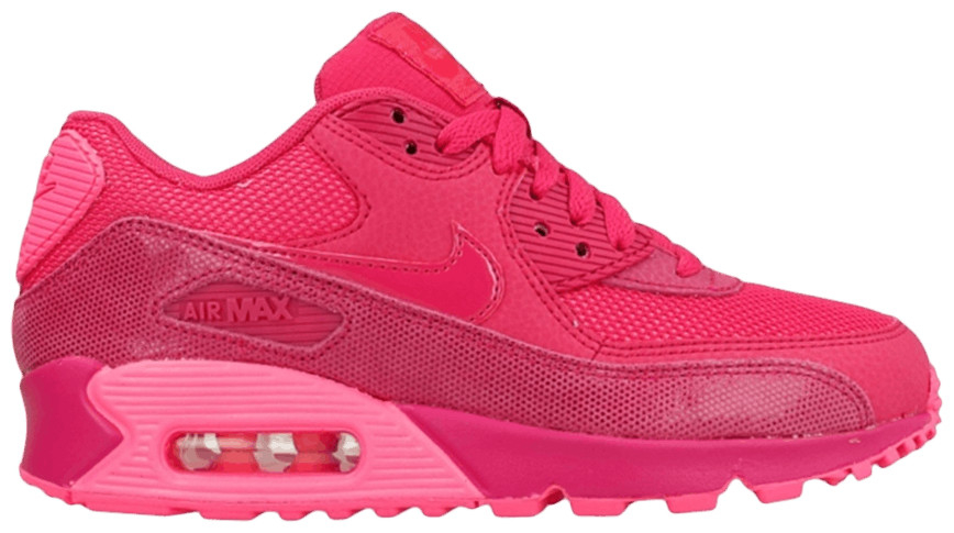 Wmns Air Max 90 Premium  Fireberry  443817-600