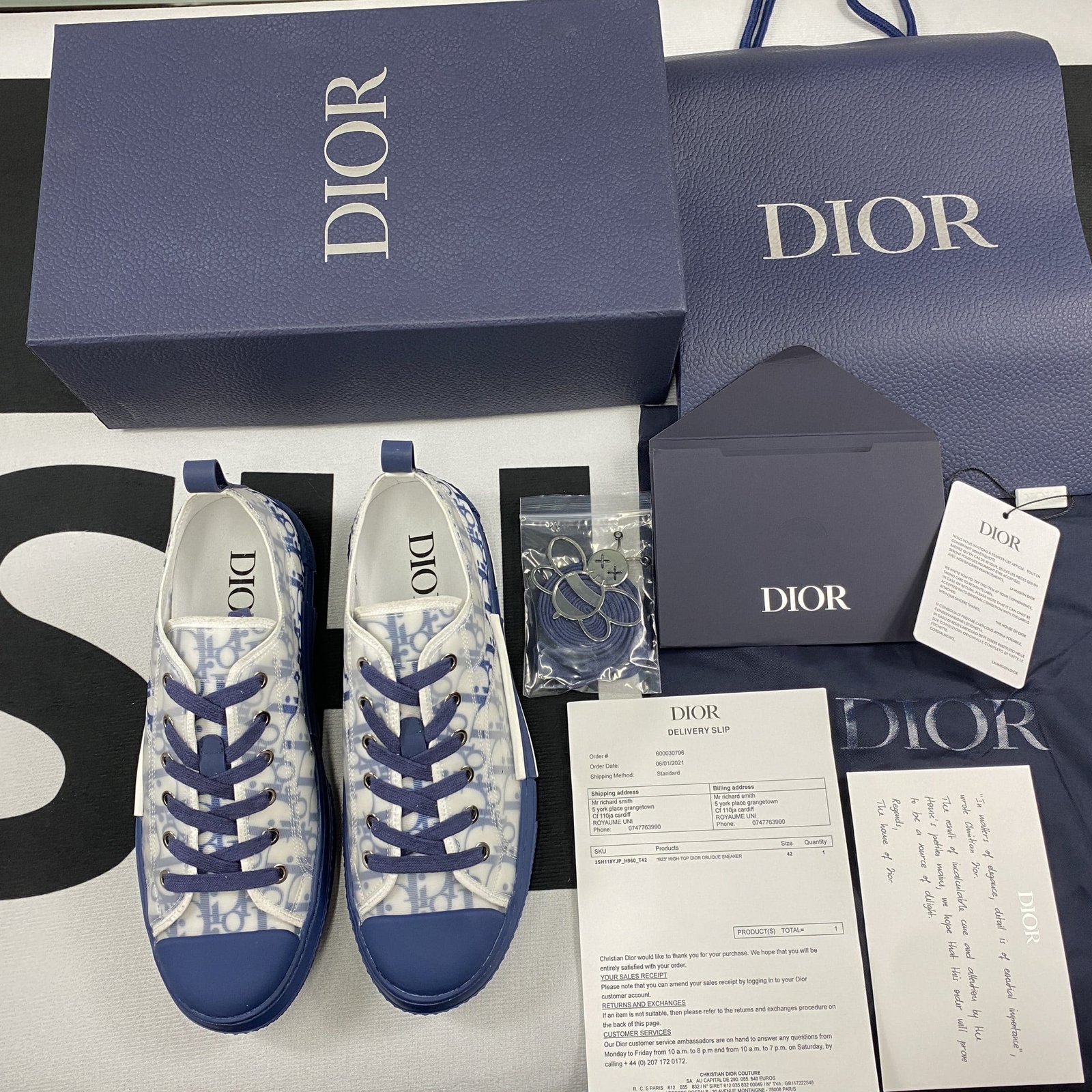 Dior B23 High Top Sneaker 8
