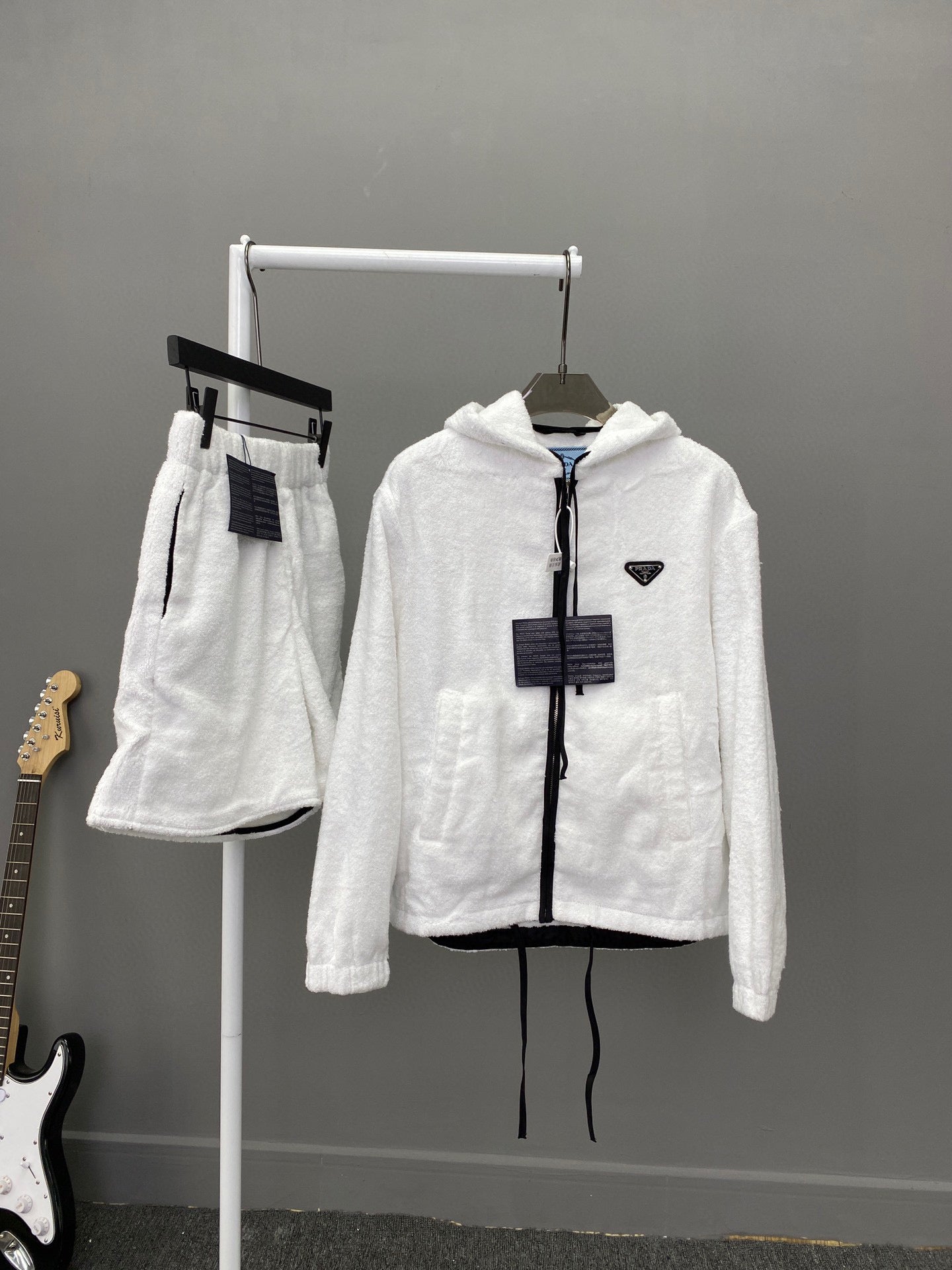 Prada Jacket with Shorts