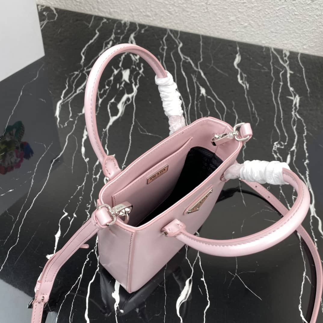 Prada Raffia Tote Dupe Small Brushed Leather Replica Tote