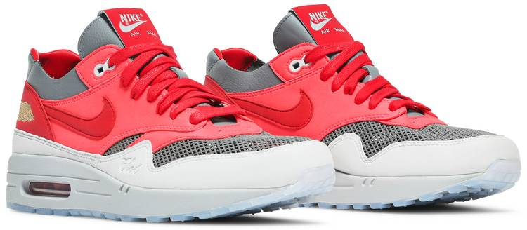 CLOT x Air Max 1  Kiss Of Death-Solar Red  DD1870-600