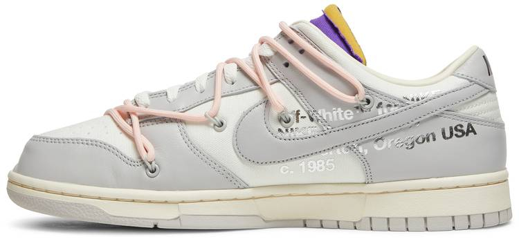 Off-White x Dunk Low  Lot 24 of 50  DM1602-119
