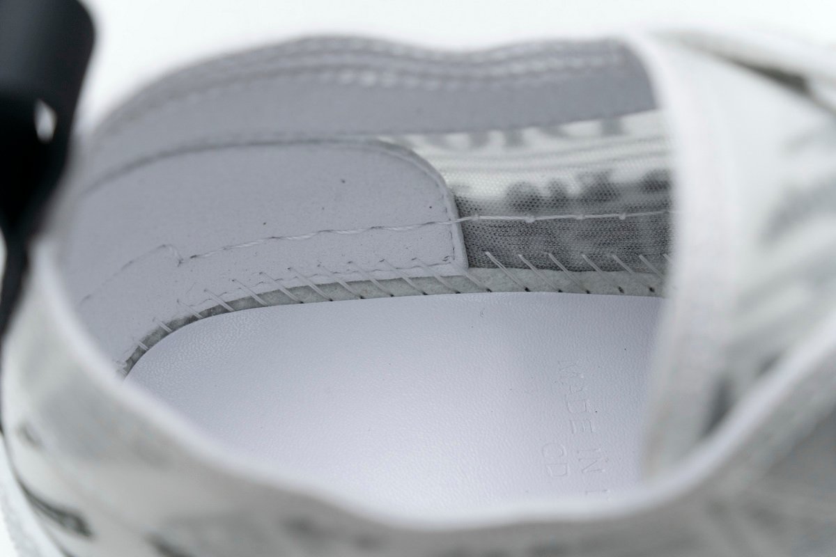 Converse Dupes Dior B23 Oblique Transparency Low H565 White Black