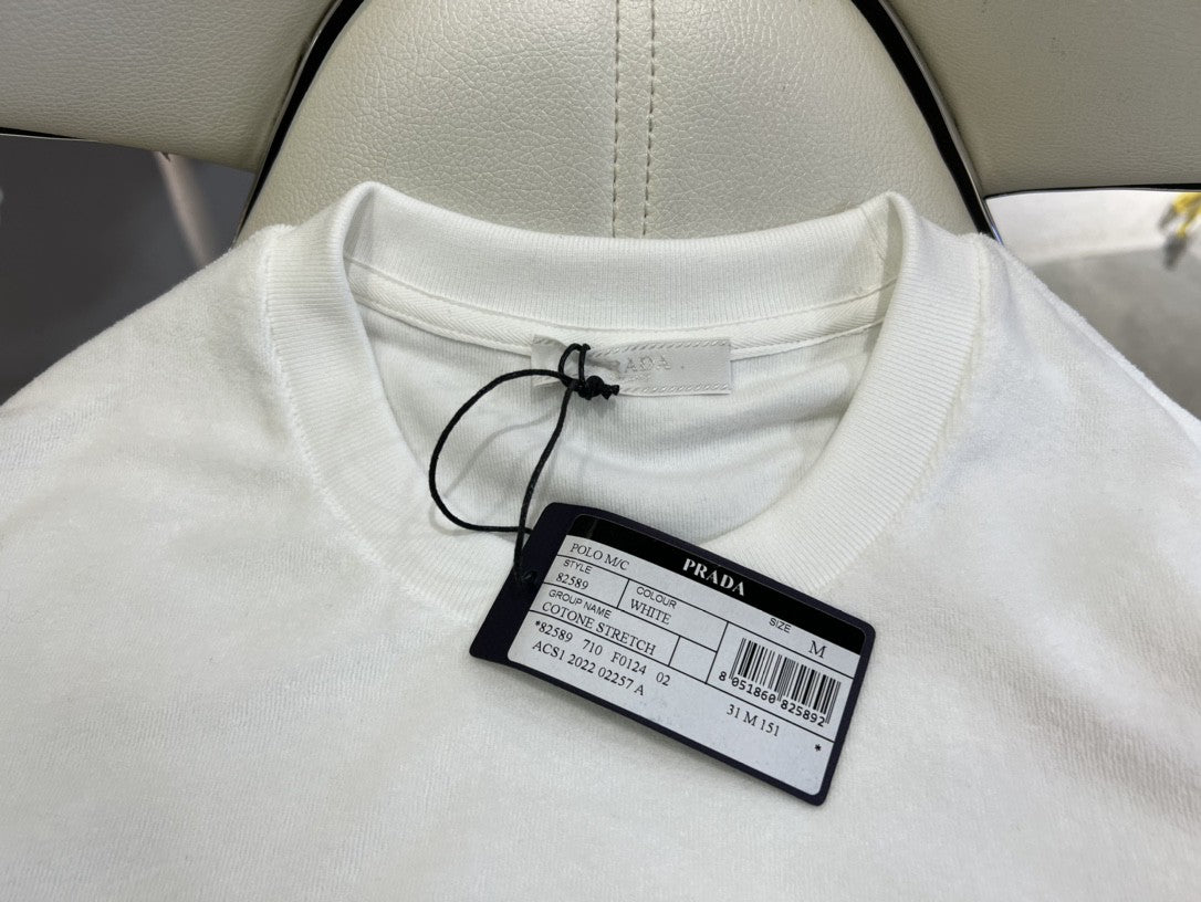 Prada Short Sleeve Sweatshirt