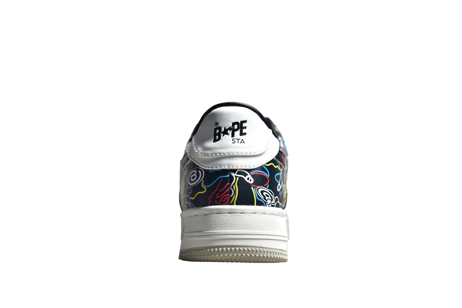 A Bathing Ape Bape Sta x Medicom Toy Bearbrick Camo Black