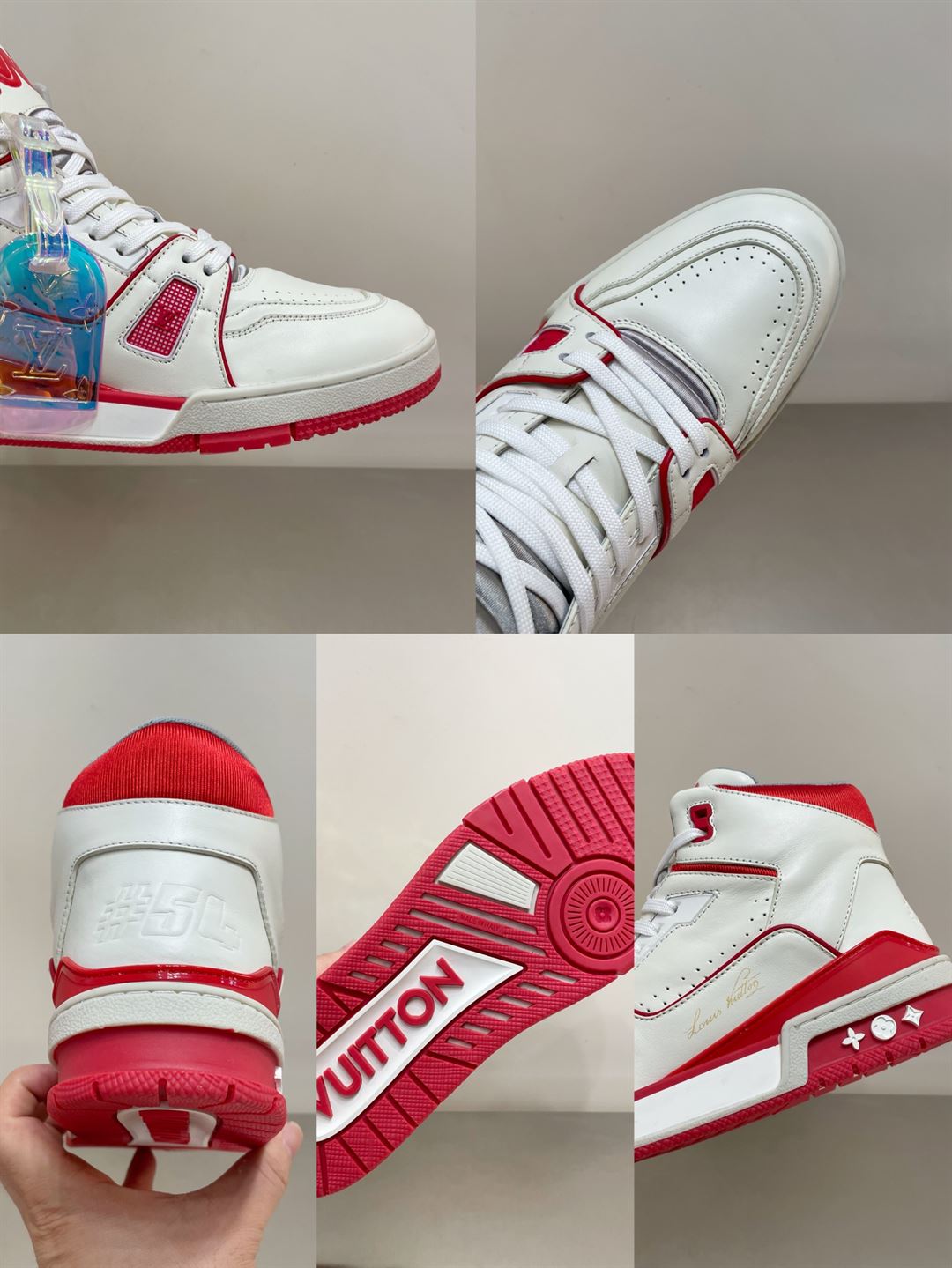 LOUIS VUITTON LV TRAINER SNEAKER BOOT   LVS070