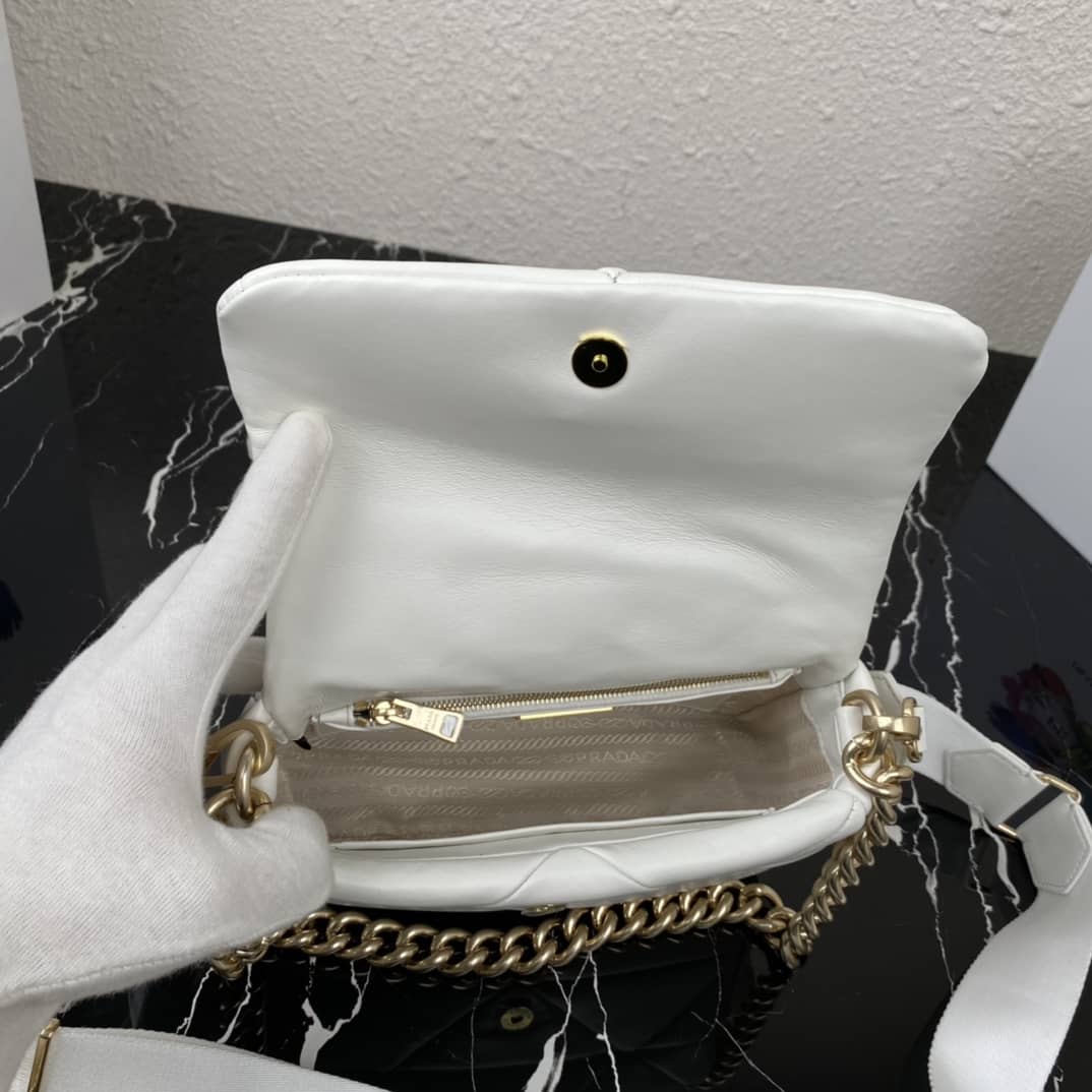 Prada System Nappa Leather Patchwork Replica Bag