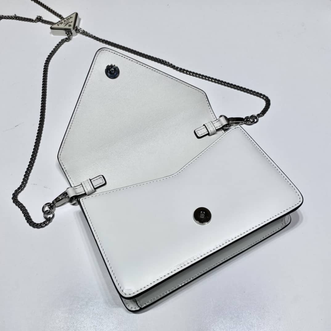 Prada Brushed Leather Replica Shoulder Bag