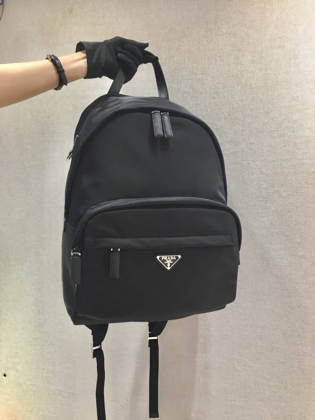 Prada Backpack Dupe Tessuto Zainetto Nylon Leather