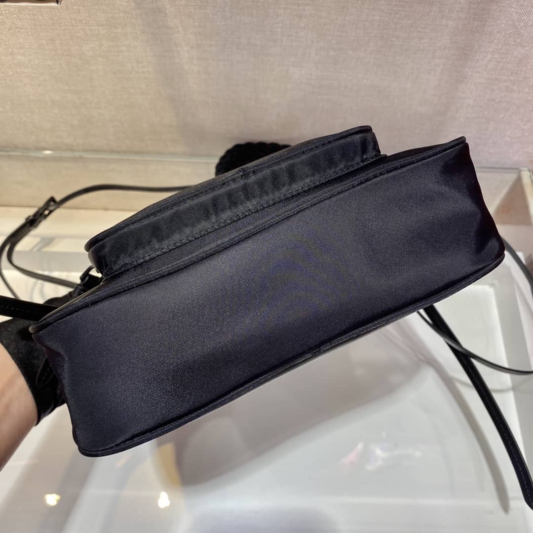 Prada Replica Nylon Hobo Bag With Braided Strap