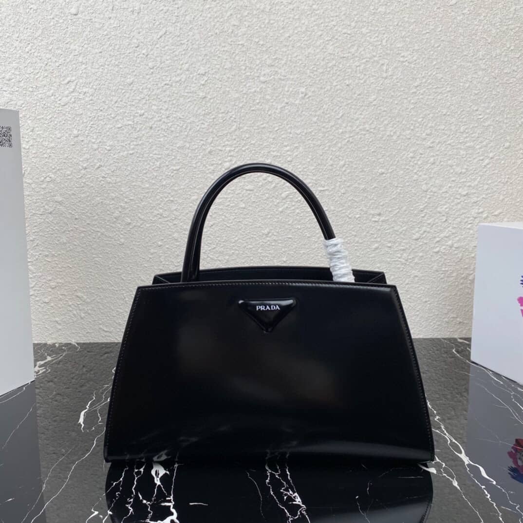 Prada Raffia Tote Dupe Small Brushed Leather Replica Tote