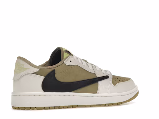 Jordan Reps 1 Retro Low Golf Travis Scott Neutral Olive