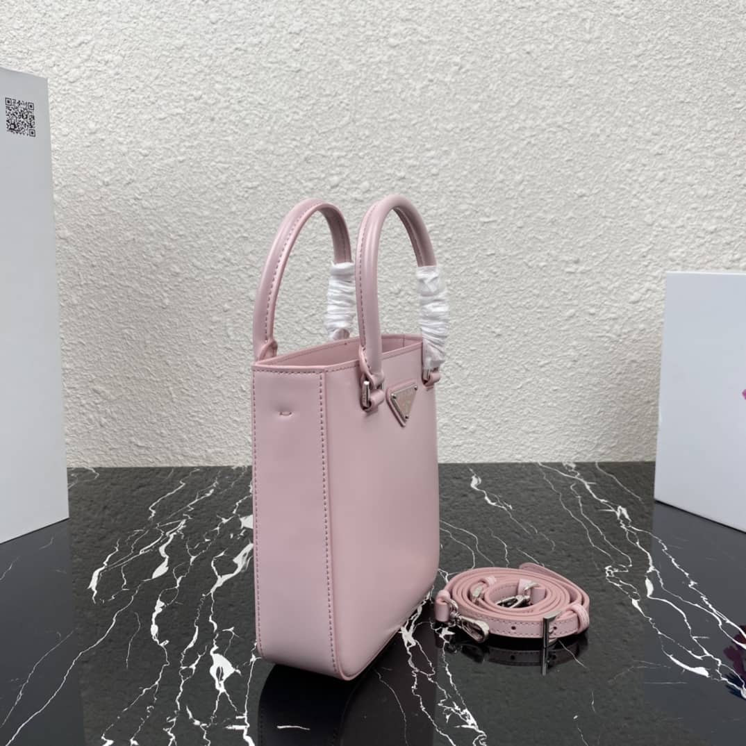 Prada Raffia Tote Dupe Small Brushed Leather Replica Tote