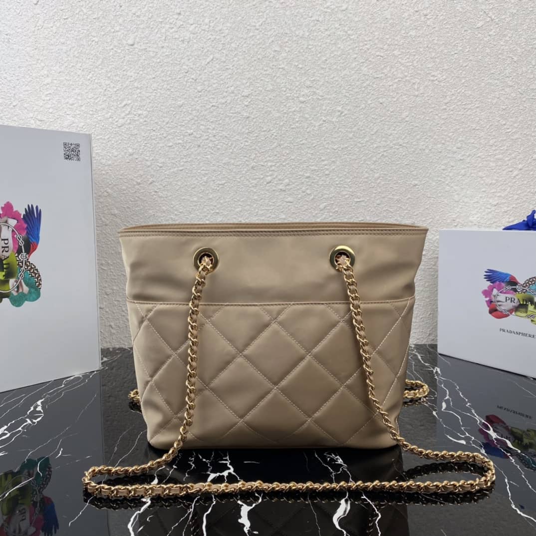 Prada Leather Chain Replica Shoulder Bag