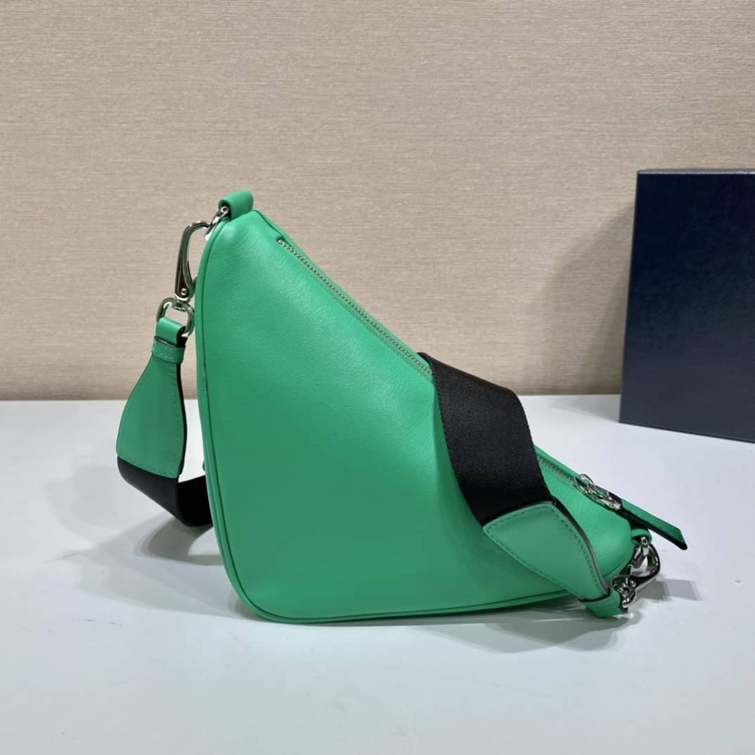 Prada Leather Triangle Replica Shoulder Bag