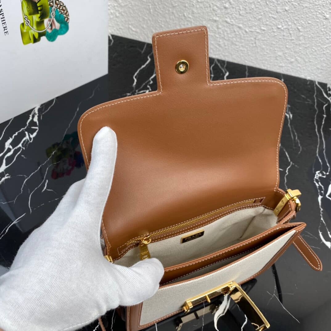 Prada Embleme Replica Crossbody Bag