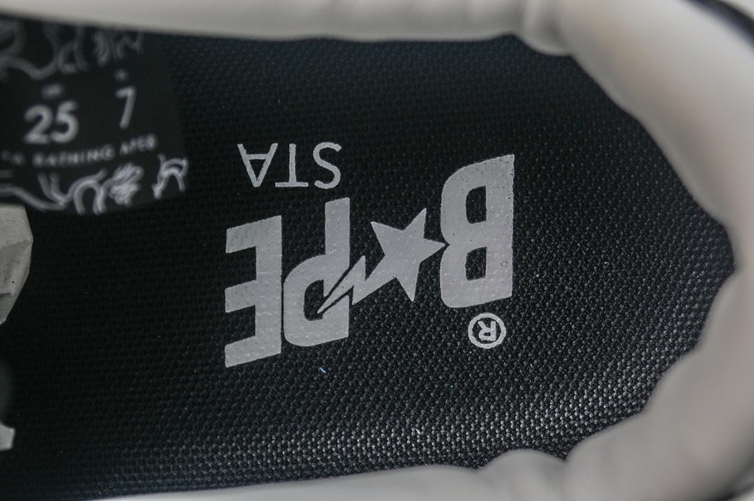 A Bathing Ape Bape Sta Low Black