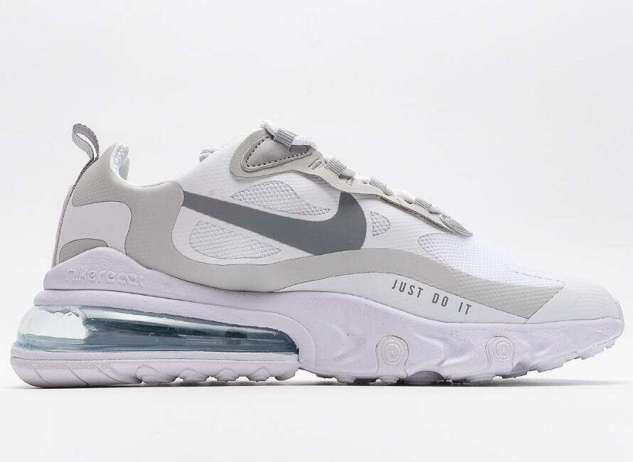 Air Max 270 React  White Light Smoke Grey  CV1632-100