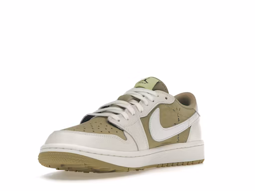 Jordan Reps 1 Retro Low Golf Travis Scott Neutral Olive