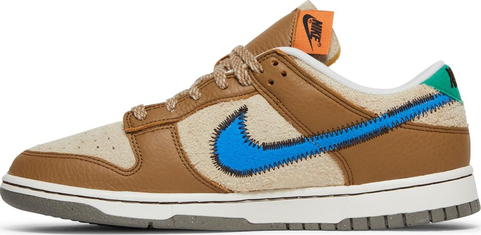 size? x Dunk Low  Dark Driftwood  DO6712-200