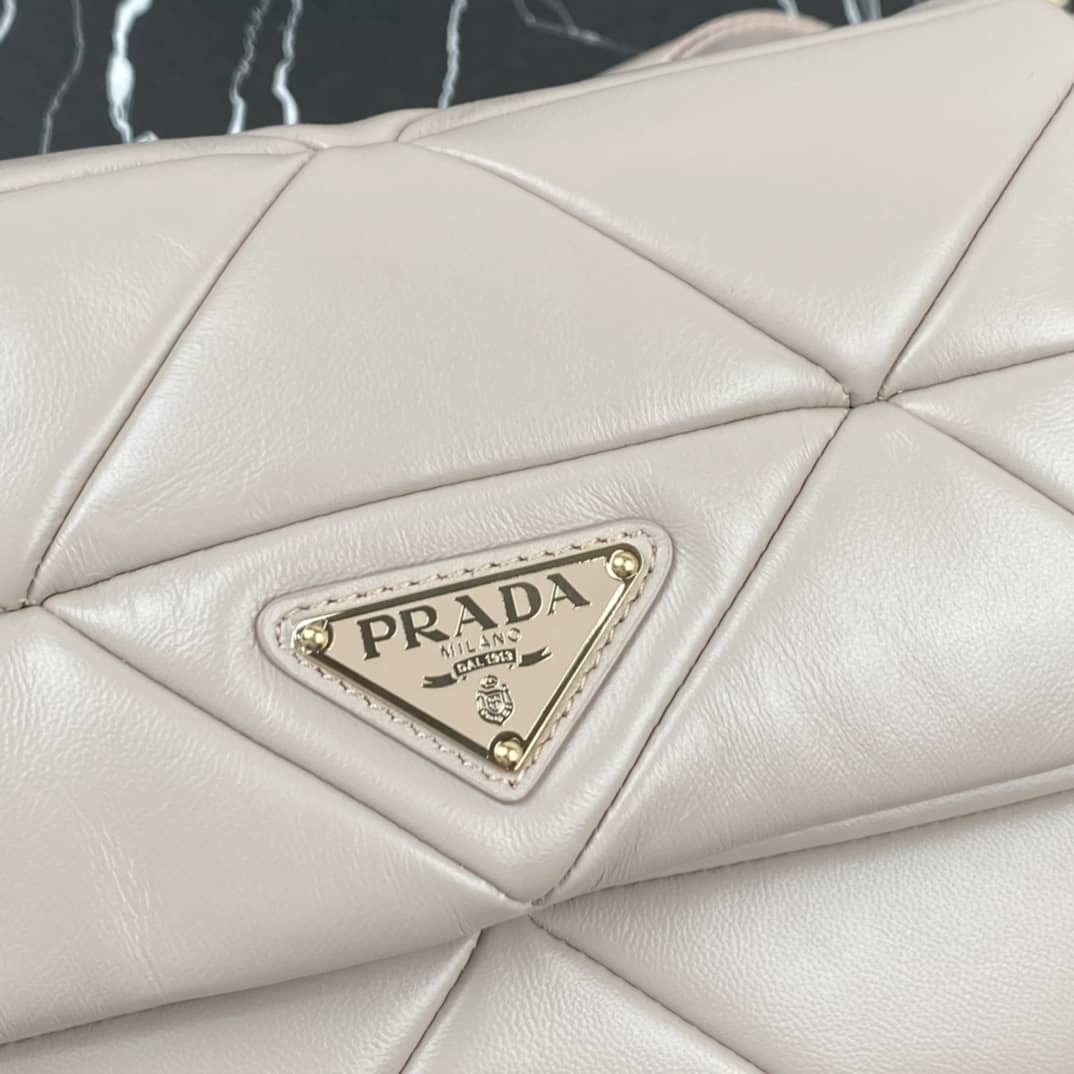 Prada System Nappa Leather Patchwork Replica Bag