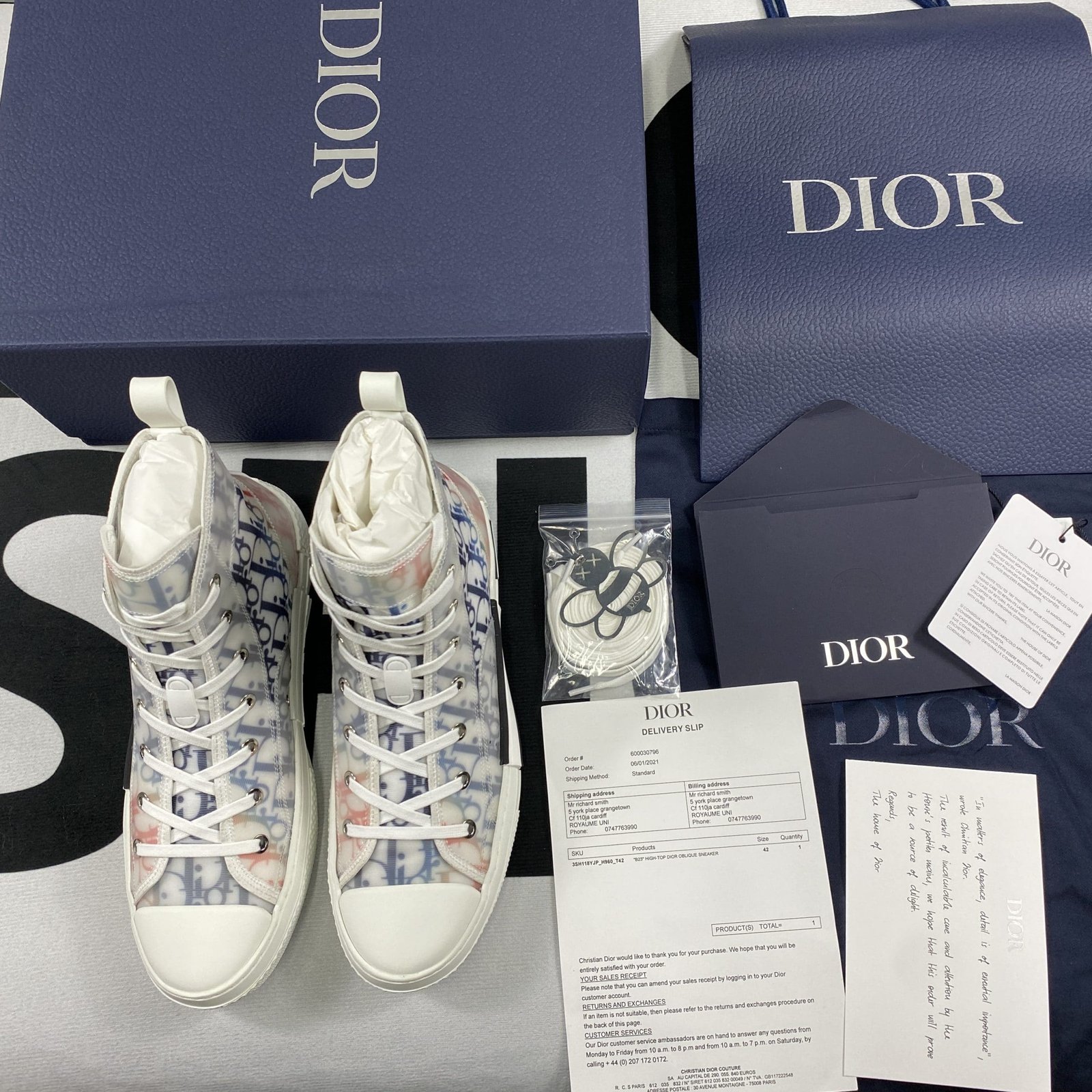 Dior B23 High Top Sneaker 14