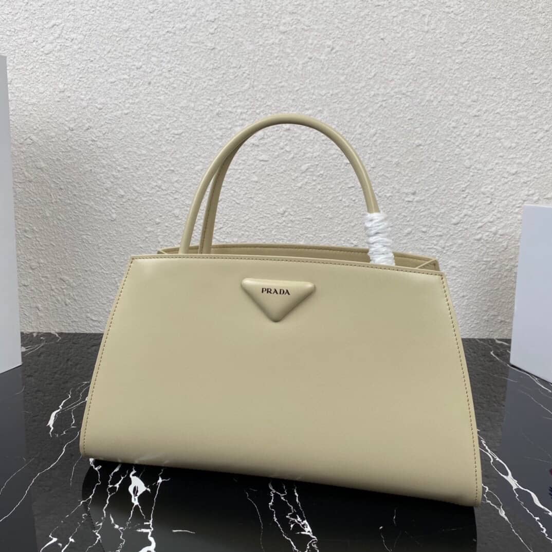 Prada Small Brushed Leather Replica Tote