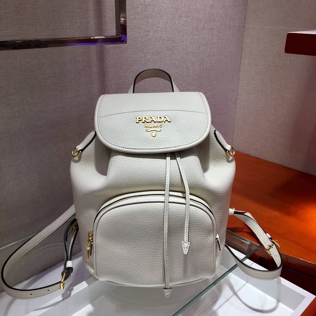 Prada Backpack Dupe Calf Leather Leather