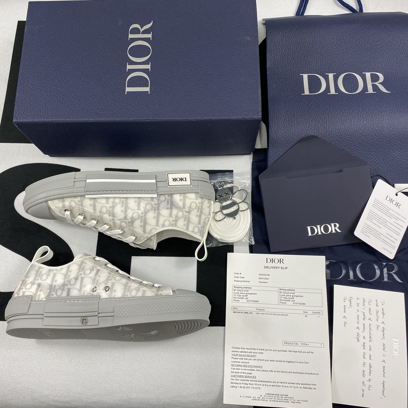 Dior B23 High Top Sneaker 4