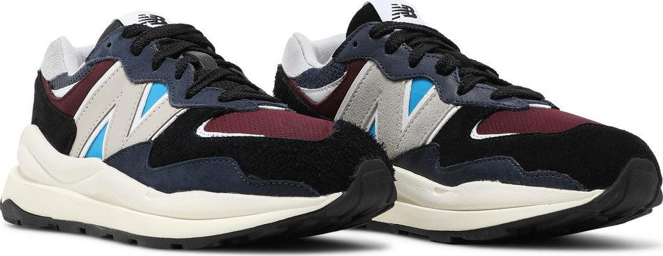 57/40  Navy Burgundy  M5740TB