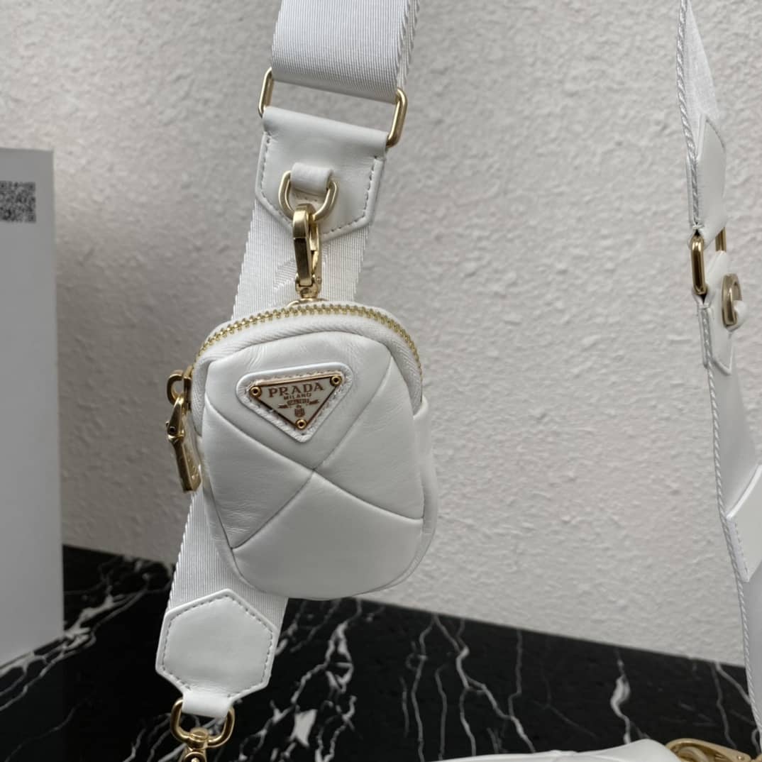 Prada System Nappa Leather Patchwork Replica Bag