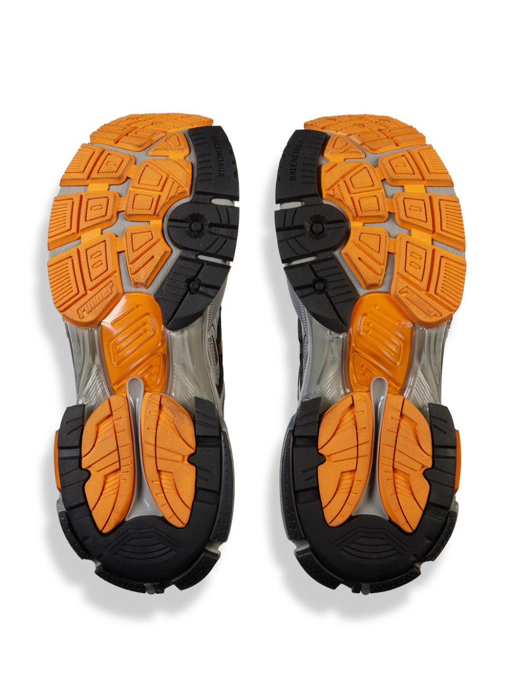 Balenciaga Dupes Runner distressed panelled sneakers - Cola