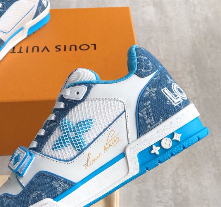 LOUIS VUITTON TRAINER MONOGRAM DENIM   LVS015