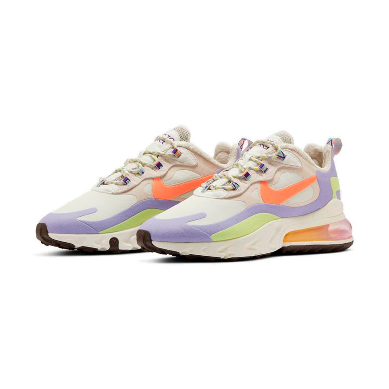 Wmns Air Max 270 React  Sail Orange Frost  DC3276-101