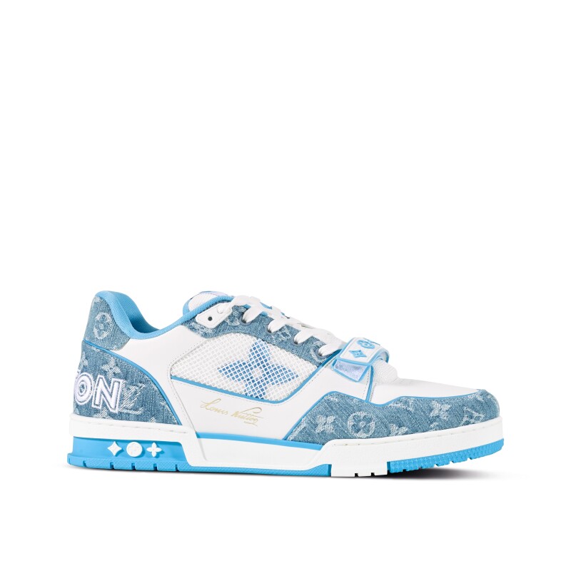 LOUIS VUITTON TRAINER MONOGRAM DENIM   LVS015