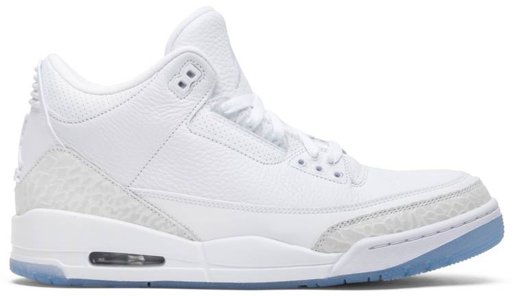 Air Jordan 3 Retro  Triple White  136064-111
