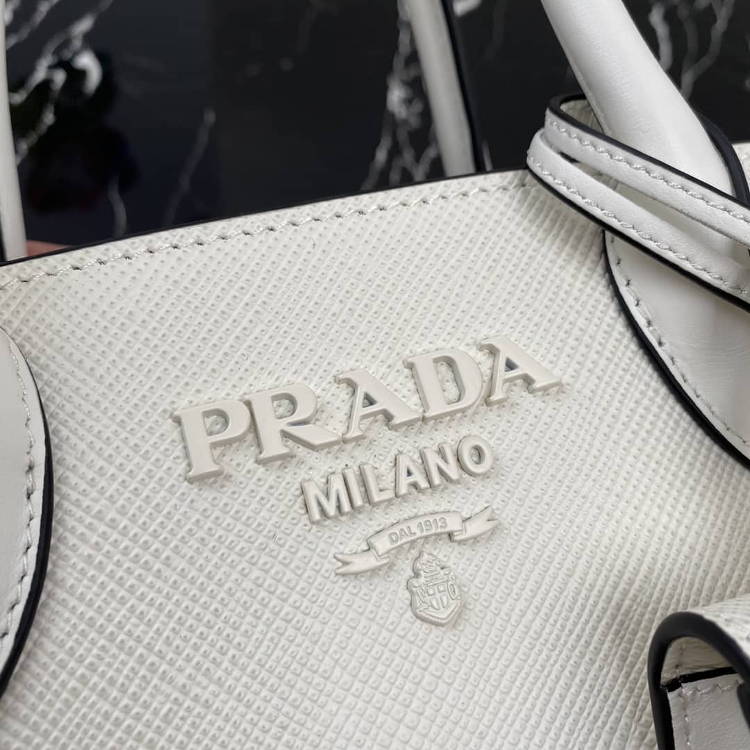 Prada Saffiano Leather Monochrome Replica Bag
