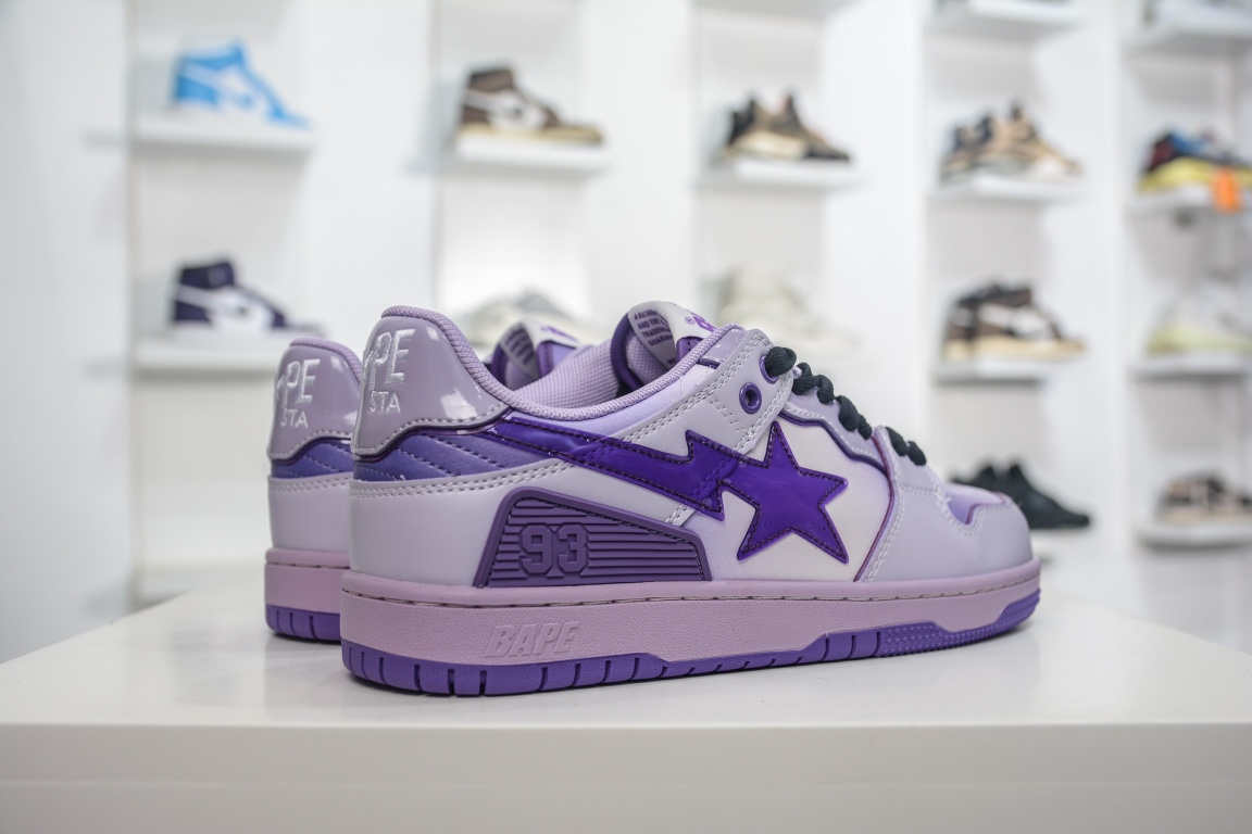 A Bathing Ape Bape SK8 Sta Purple