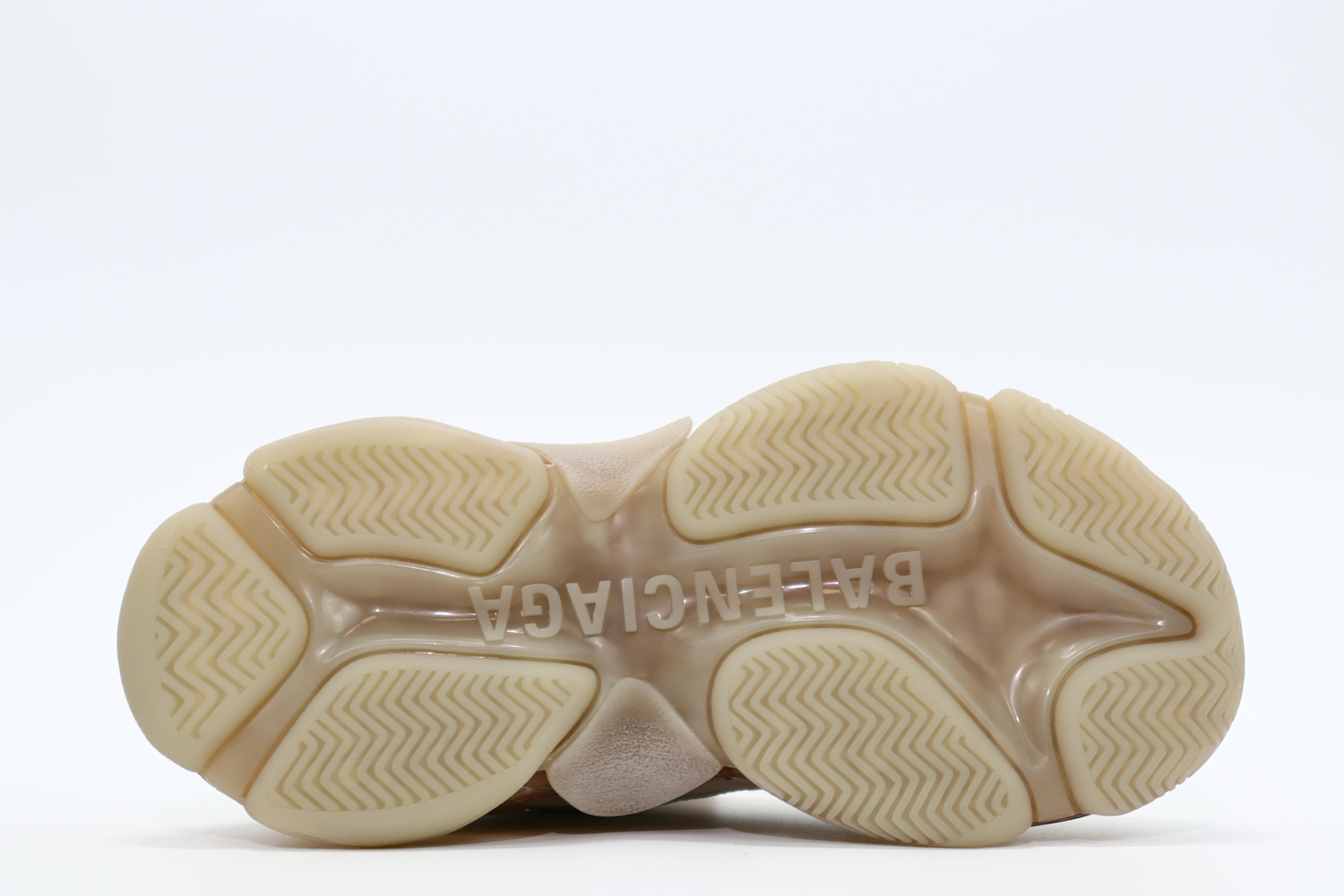 Balenciaga Triple S -Champagne Replica