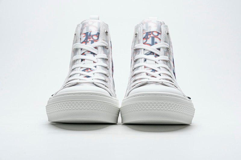 Converse Dupes DIOR B23 High-Top Sneaker Red and Blue