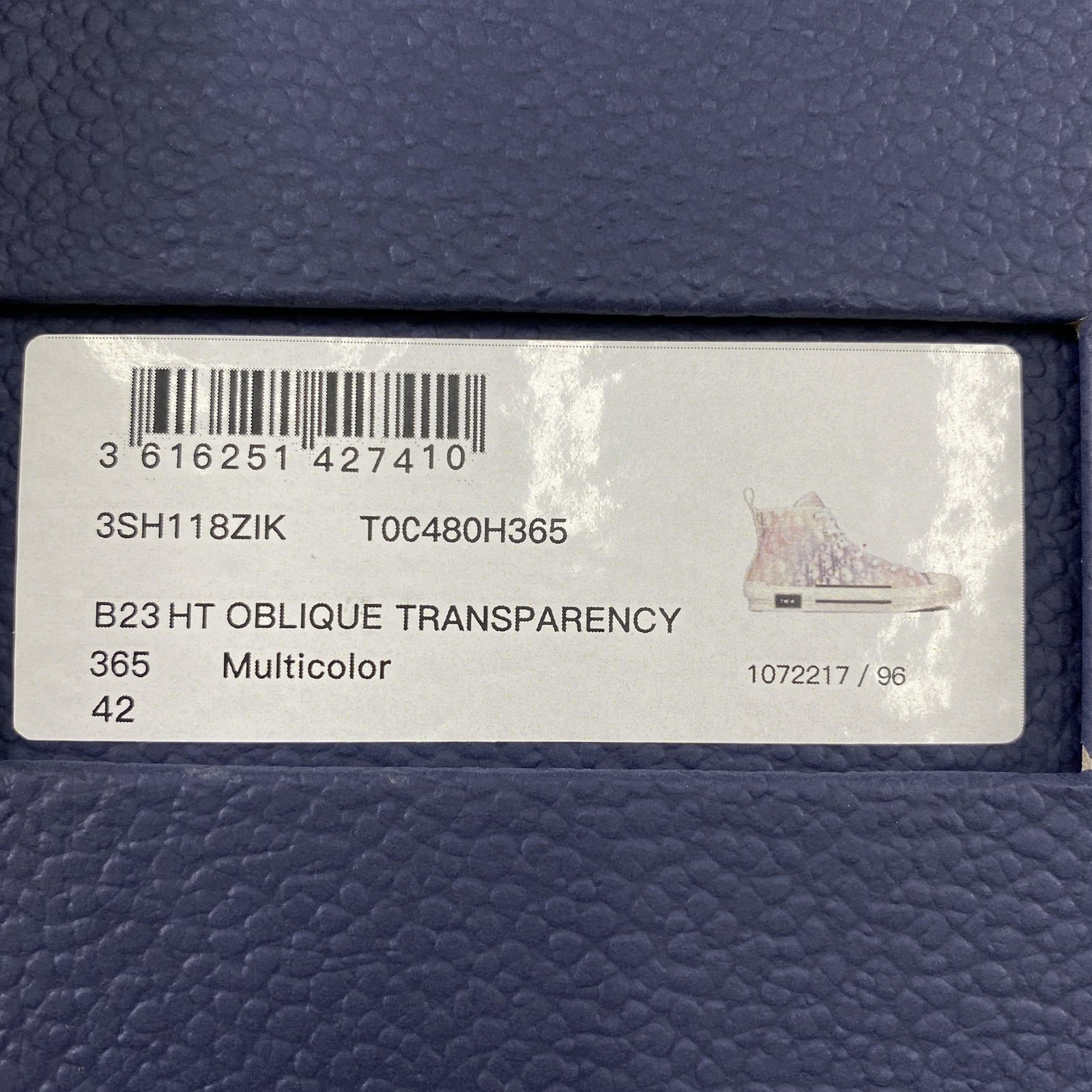 Dior B23 High Top Sneaker 14