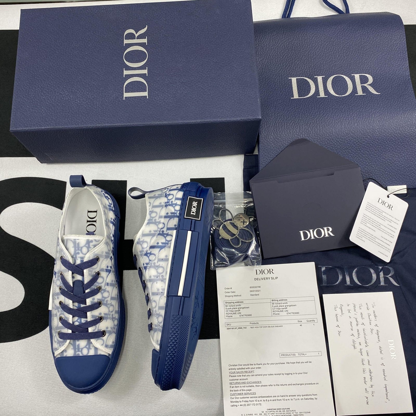 Dior B23 High Top Sneaker 8