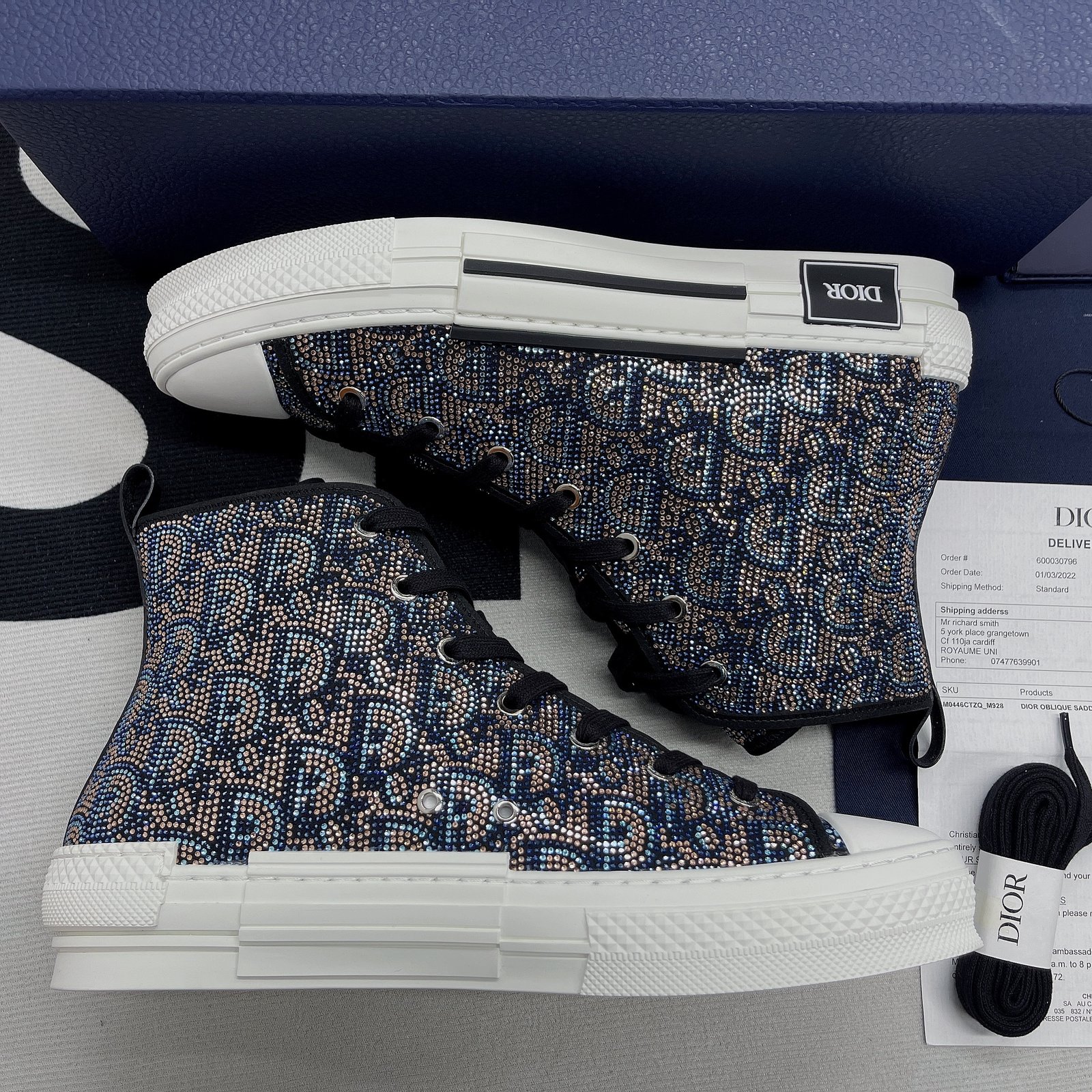 Dior B23 High Top Sneaker 18