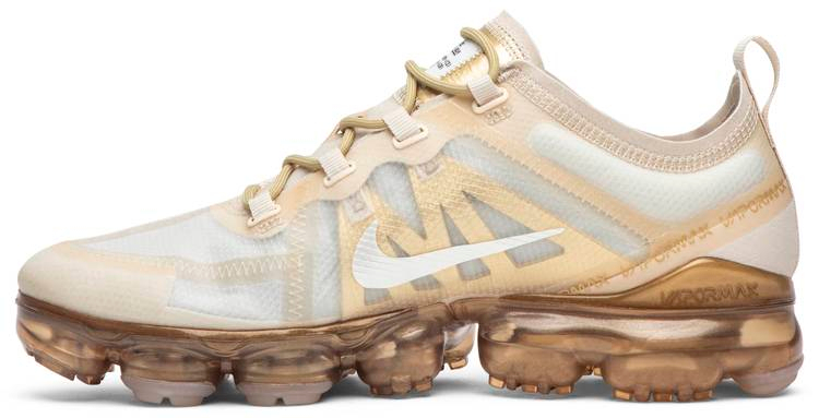 Wmns Air VaporMax 2019  White Gold  AR6632-101