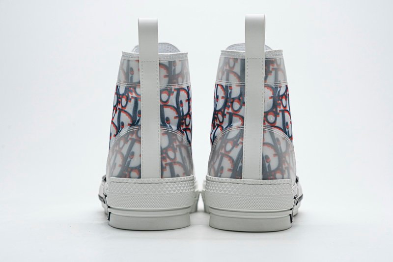 Converse Dupes DIOR B23 High-Top Sneaker Red and Blue