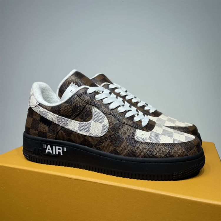 LOUIS VUITTON X NIKE AIR FORCE 1 LOW-TOP SNEAKERS   LVS131