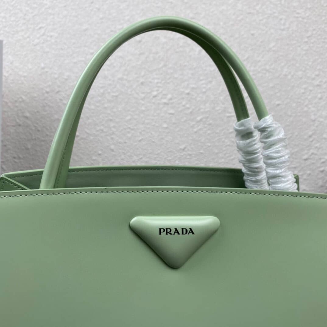 Prada Small Brushed Leather Replica Tote