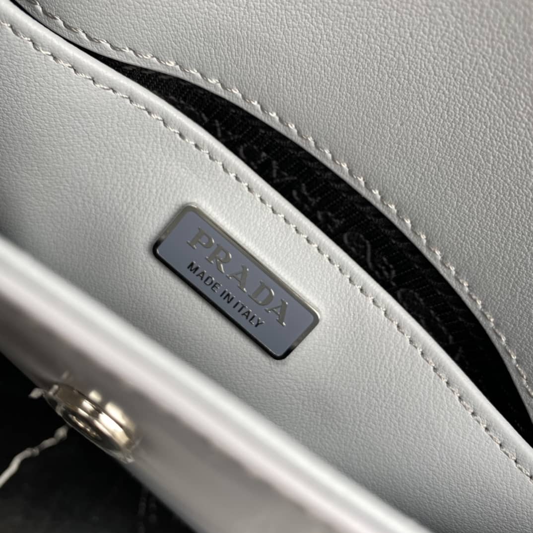 Prada Cleo Bag Dupe Brushed Leather Flap Replica Shoulder Bag